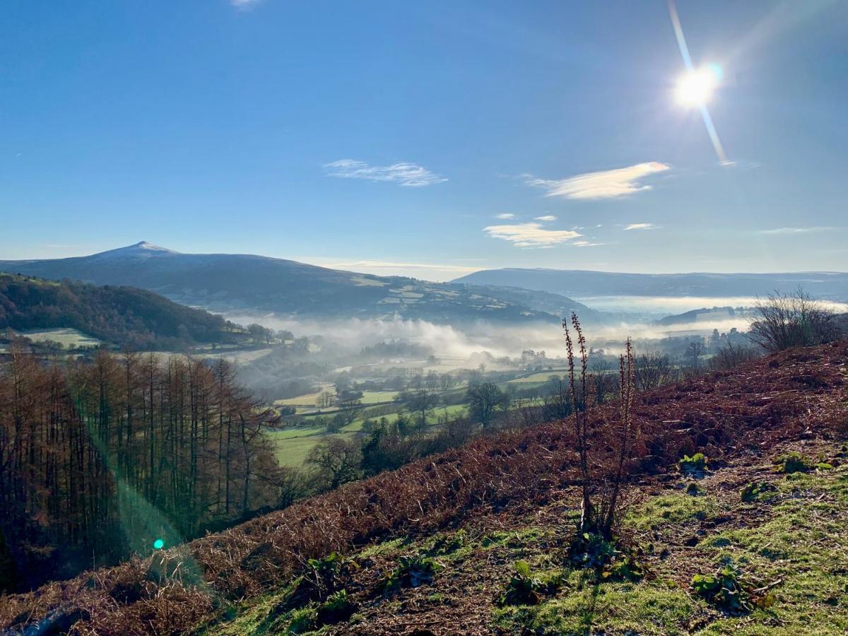 Black Mountains Stylish Hideaway, Nr Crickhowell Llanbedr  Eksteriør bilde